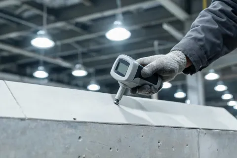 Panel coating durability inspection station